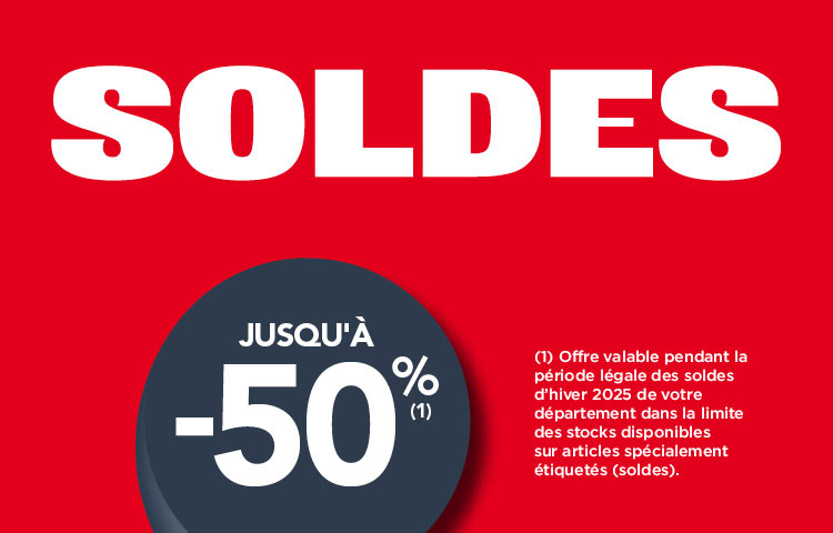 Atlas Home chauffailles : Soldes d'hiver jusqu'à -50%. Du 8 janvier au 4 février 2025